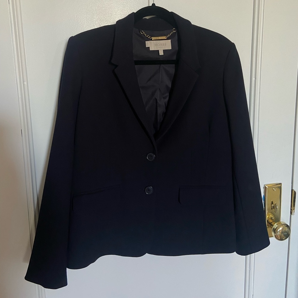 Hobbs Navy Blazer